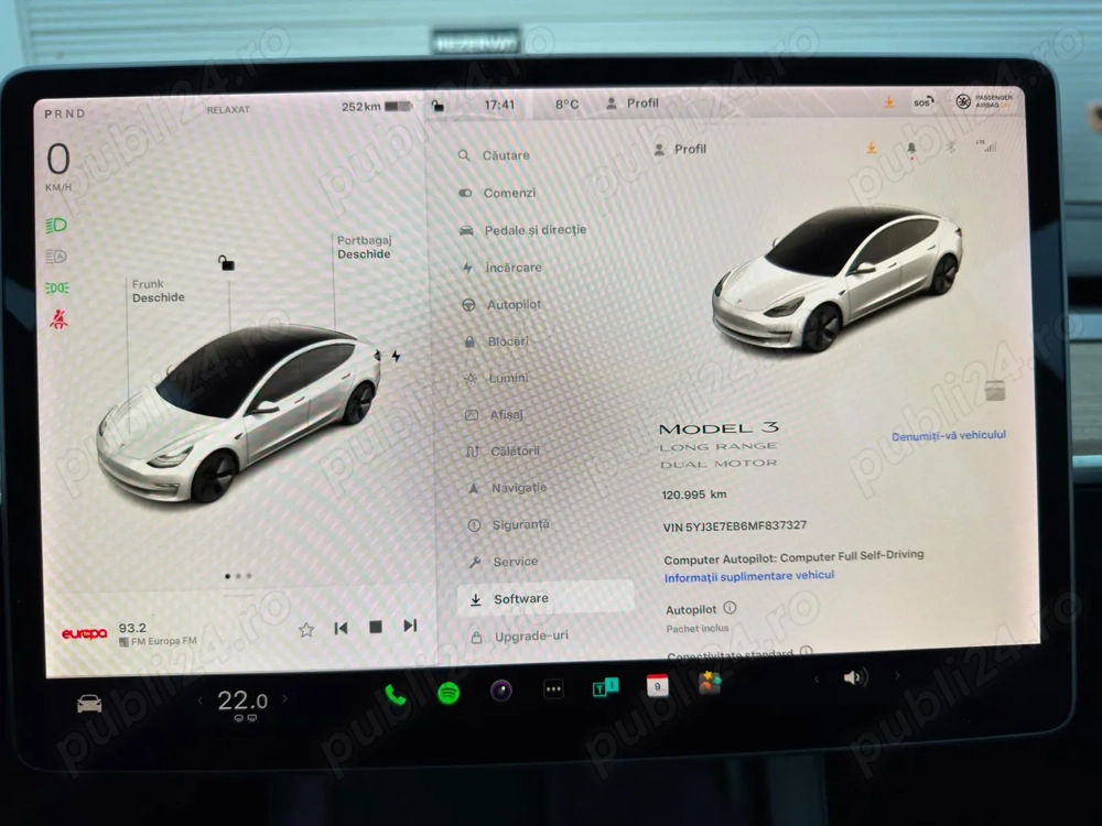 Tesla model3 electrica