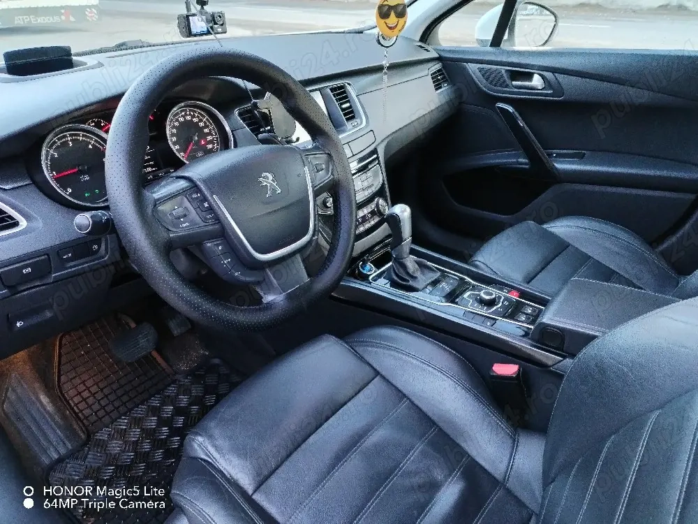 Peugeot 508 bluehdi 2.0 133kw 180 cp alb perlat 