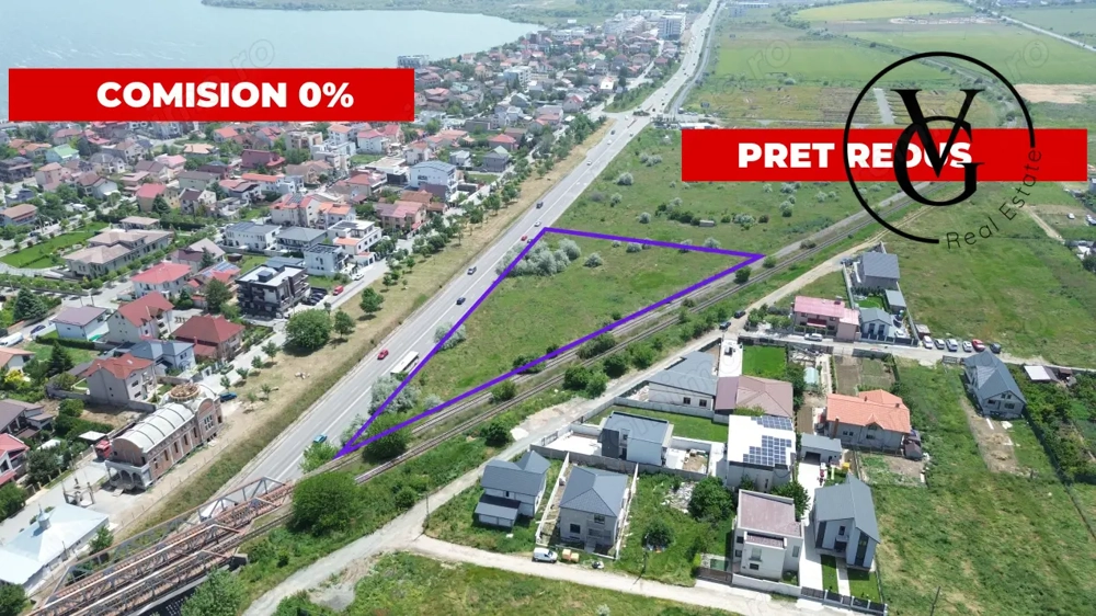 Teren intravilan -construcții-5224 mp-Ovidiu 