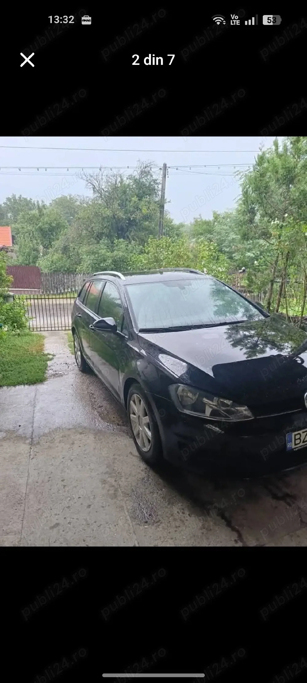 vând vw golf 7