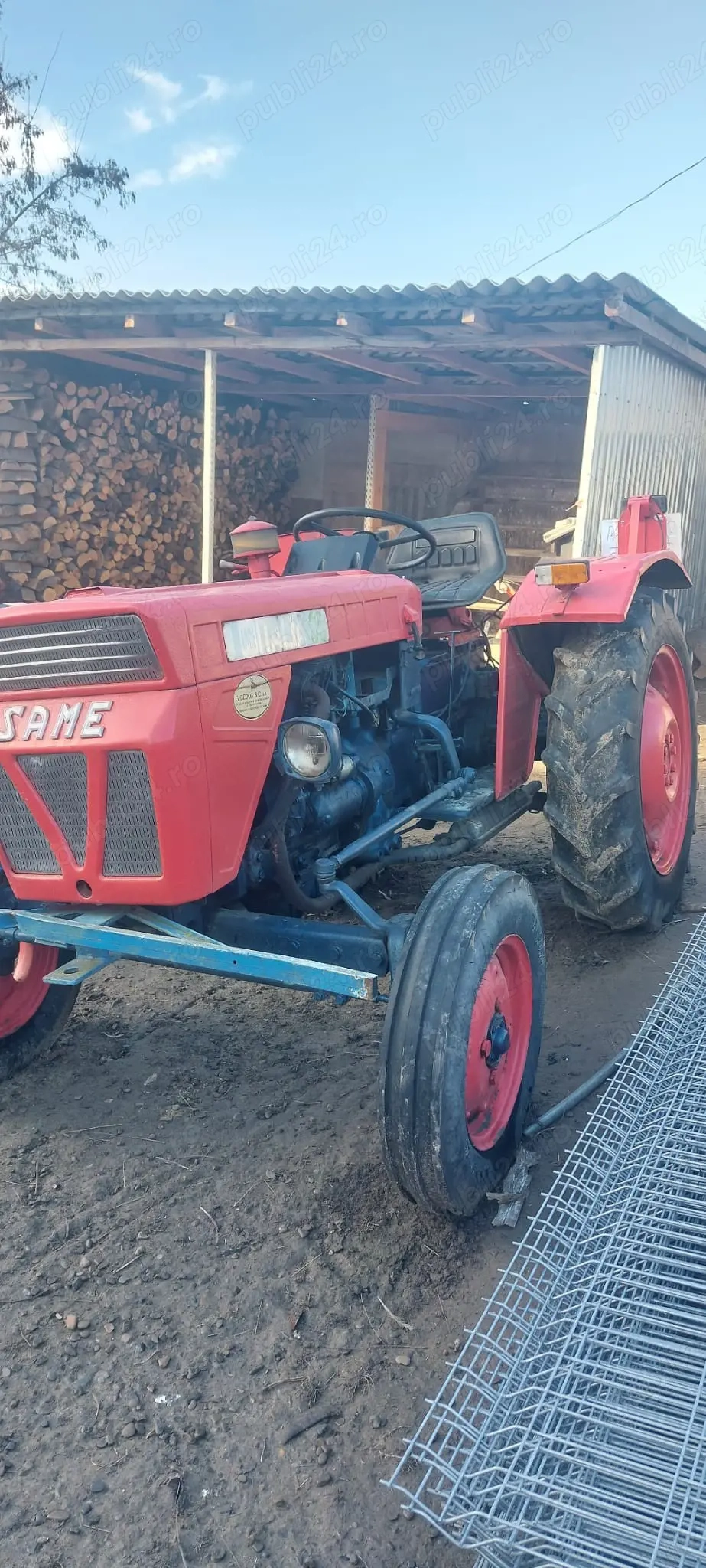 Tractor SAME Italia 35 + Utilaje   Gata de Muncă, Fără Investiții!