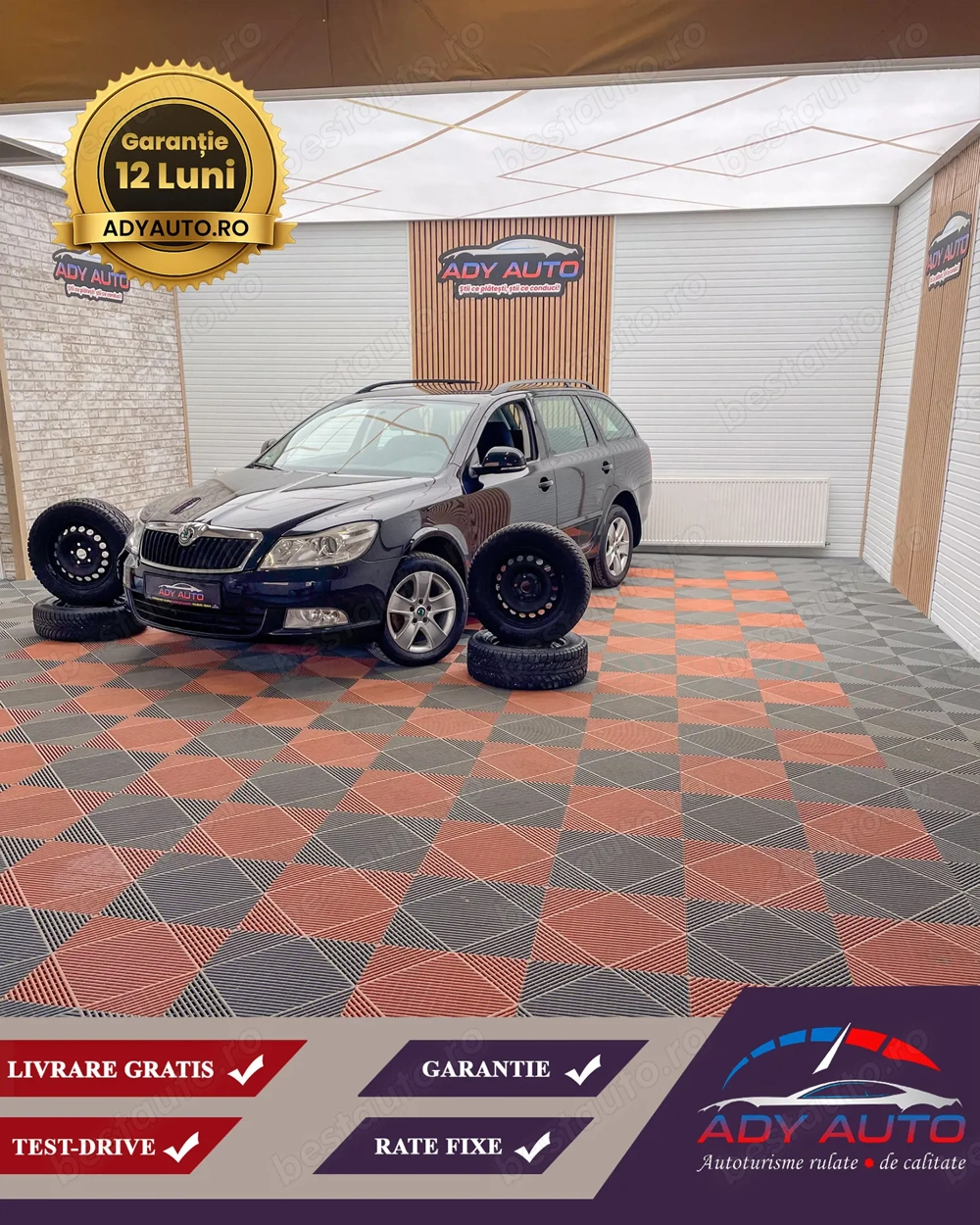 Skoda Octavia 4x4, 2.0Diesel, Livrare gratis in toata tara, Garantie 12 Luni, Buy-back