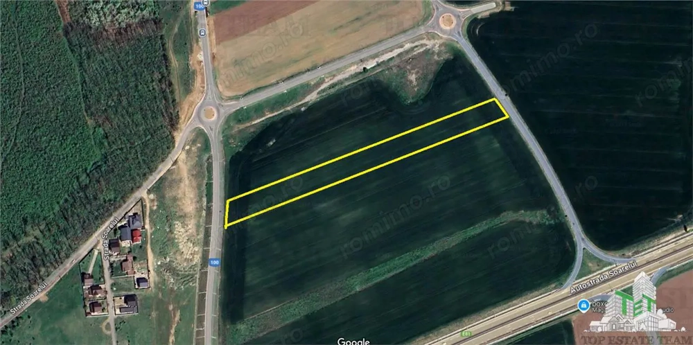 Vanzare teren intravilan construibil, Branesti-Ilfov, 5100 mp, ideal rezidenta sau investitie