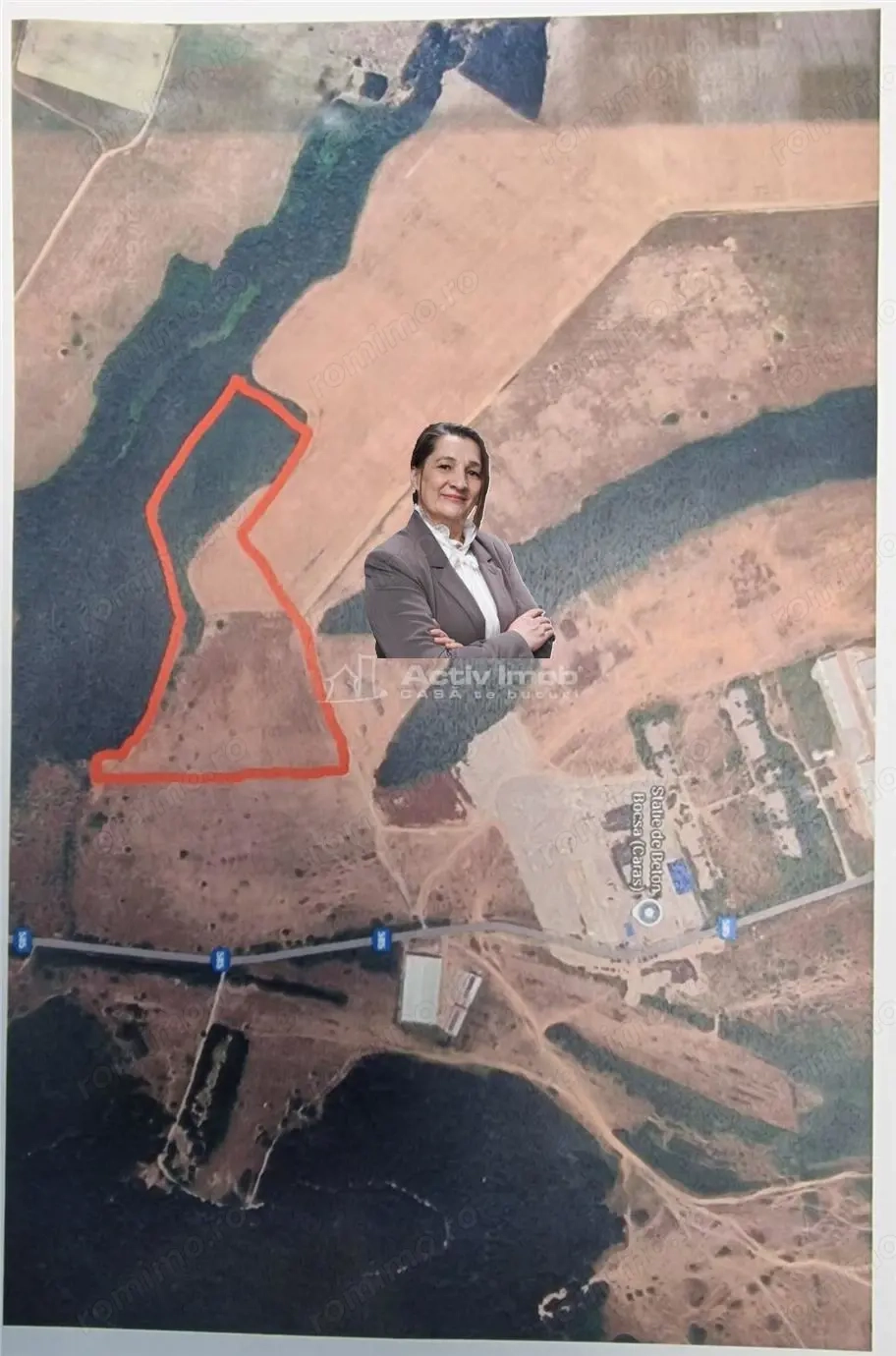 Bocsa Romana, 2 terenuri intravilan, 10.000 Mp.(62.000 Euro) si arabil, 80.000 Mp.(60.000 Euro) lang