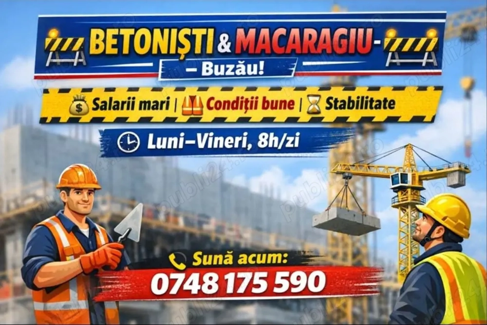 Betonist si Macaragiu pod rulant