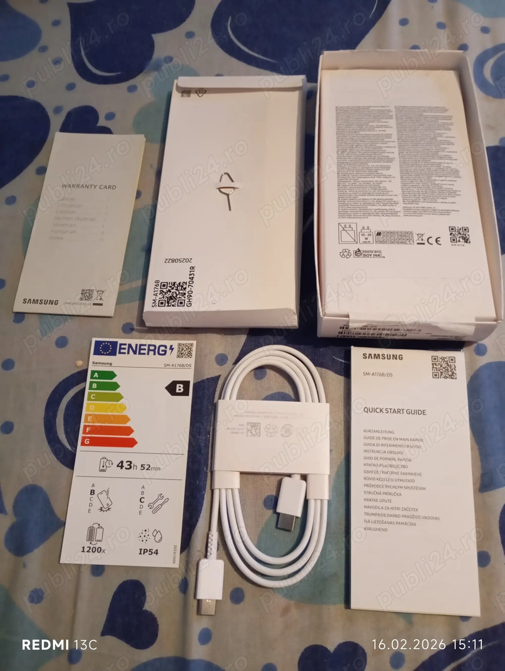 Vând telefon nou Samsung