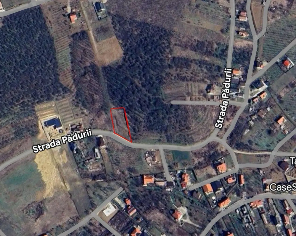 Teren intravilan in zona de dealuri