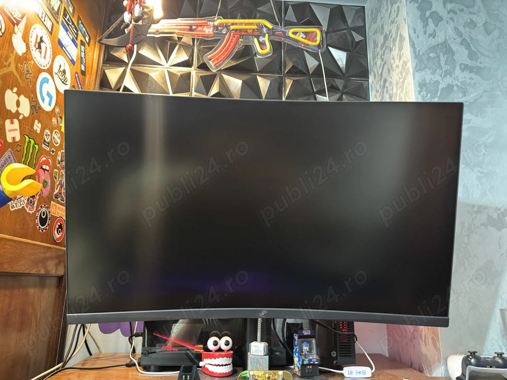 Monitor Gaming Curbat ASUS ROG Strix XG32VQ - 32 inch, 2K (QHD), 144Hz