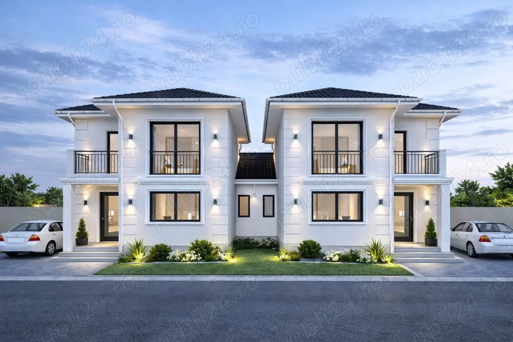 Casă Duplex Premium Giarmata-Vii | Separat prin cameră tehnică | 5 camere