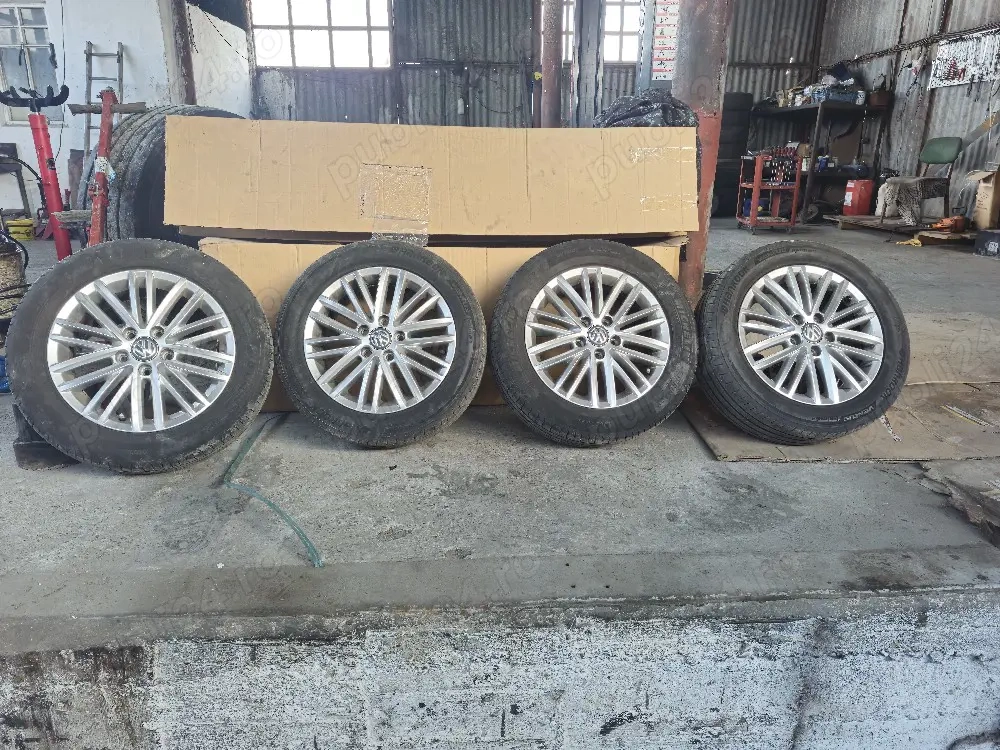 Jante originale VW cu anvelope 205.55.16