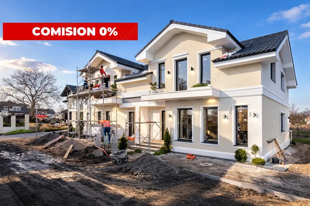 Comision 0% Duplex cu 4 camere - Toate utilitatile + Asfalt - Drumul Boilor