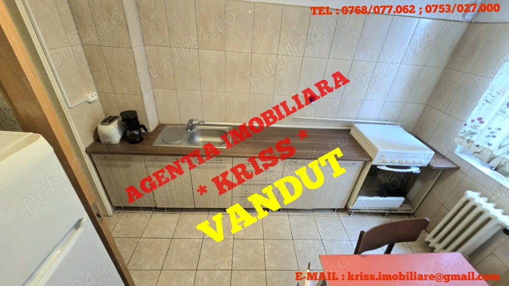 Apartament 2 Camere TRIVALE Confort 1 Semidecomandat Stil Fluture Liber 53 Mp. Etaj Intermediar