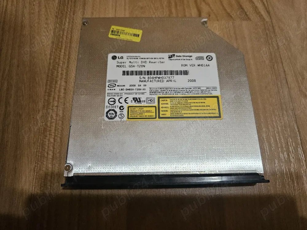 DVD Writter Laptop LG GSA-T20N Interfață IDE