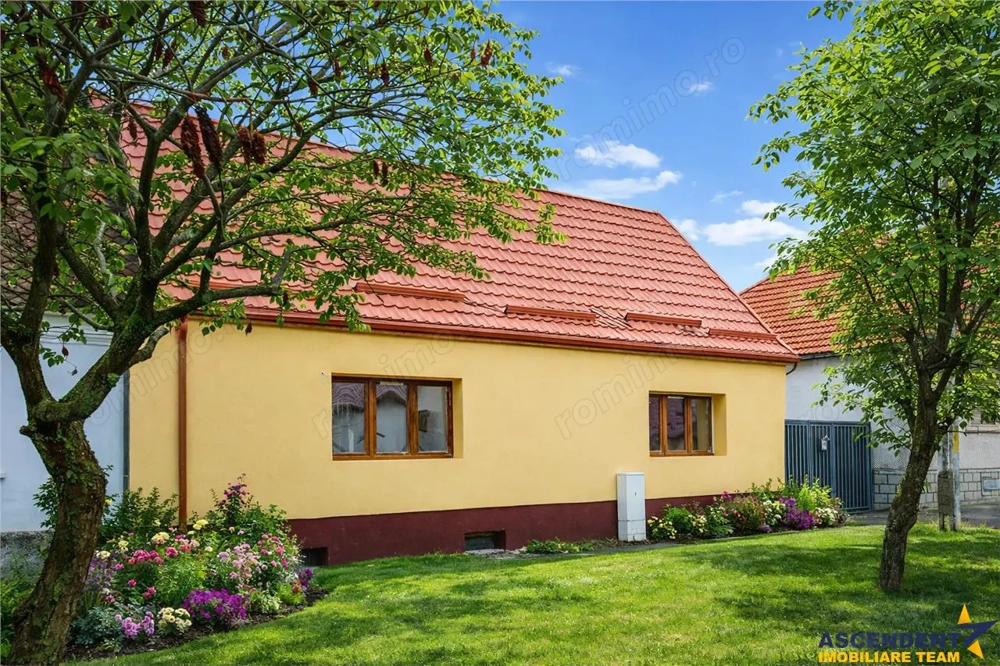 Cocheta casa renovata+vila spatioasa, domeniu de 1.500mp,Sanpetru,Brasov