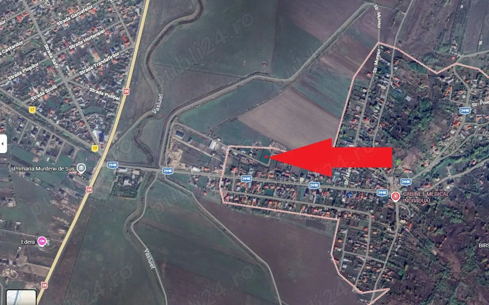 Vând teren intravilan în Muntenii de Sus, Vaslui