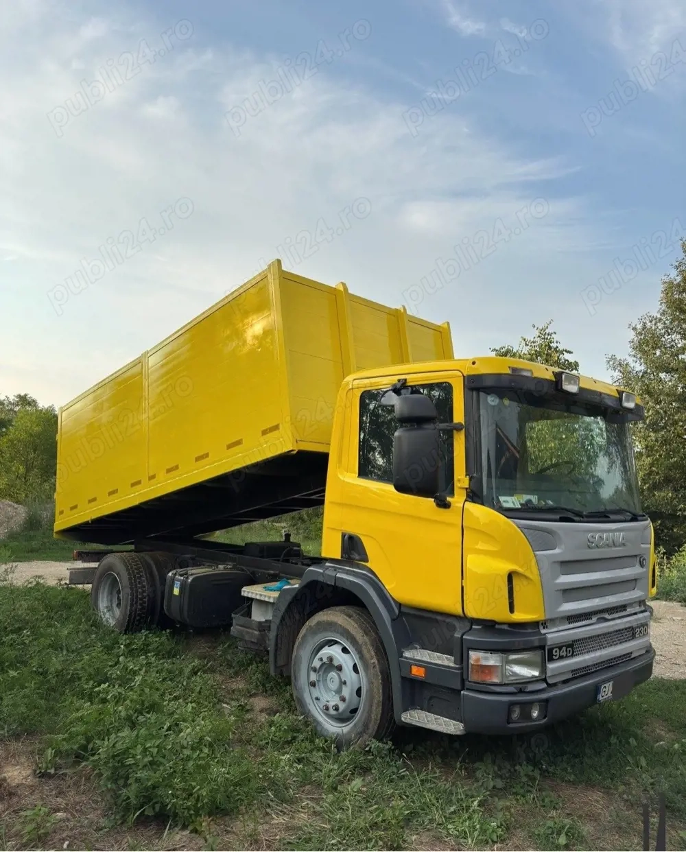 Scania P230 basculabil camion 18Tone cereale 