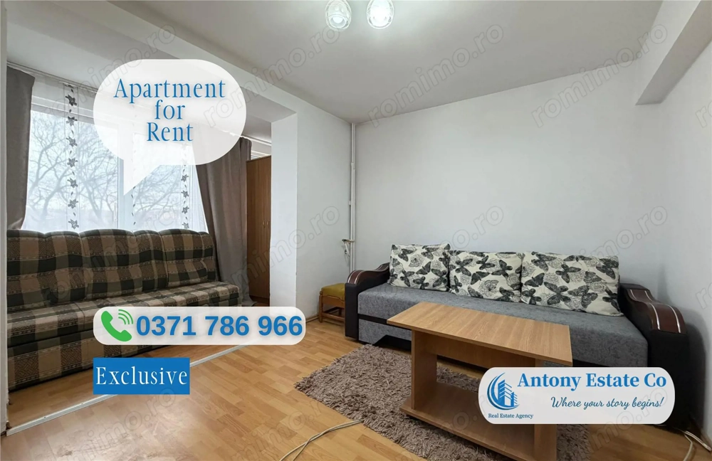 Antony Estate | Chirie 2 camere, Decomandat, Ultracentral-Oradea