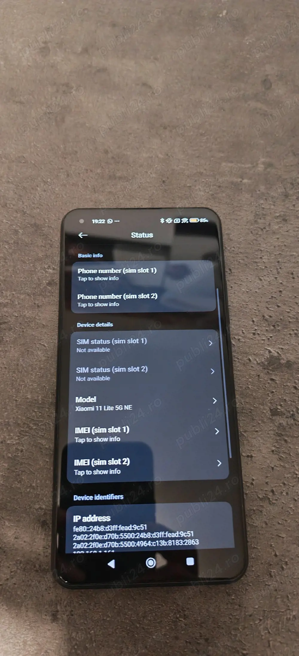 Vand telefon mobil smartphone Xiaomi Mi 11Lite 5G