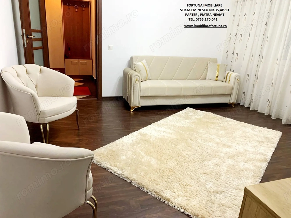 Apartament 2 camere,elegant,mobilat si utilat,etaj1, zona Ultracentrala- P-ta M.Kogalniceanu