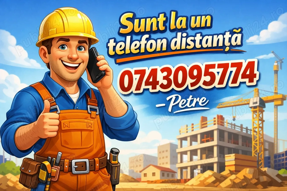 Muncitor Constructii- Finisaje interioare 