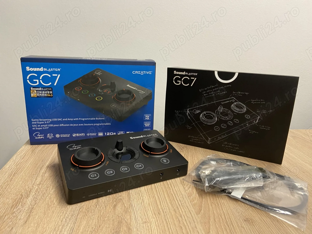 Placă de sunet DAC Creative Sound Blaster GC7