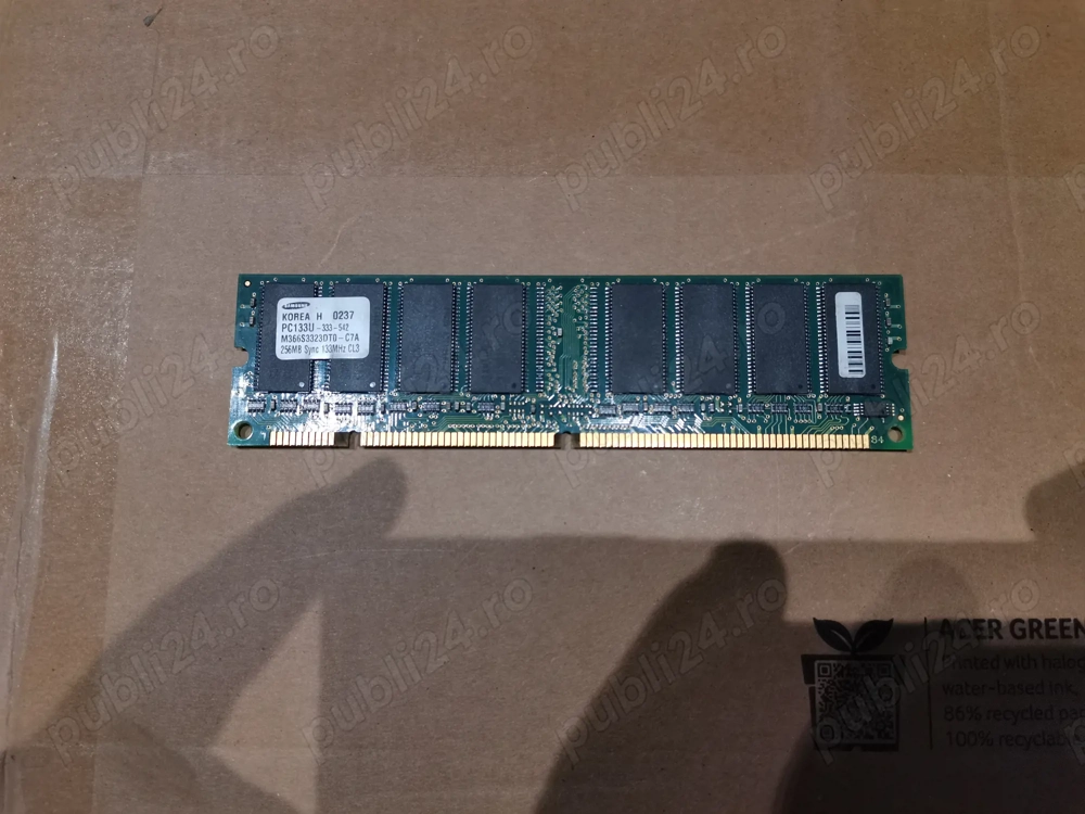 Ram Samsung M366S3323DTS-C7A 256MB SDRAM