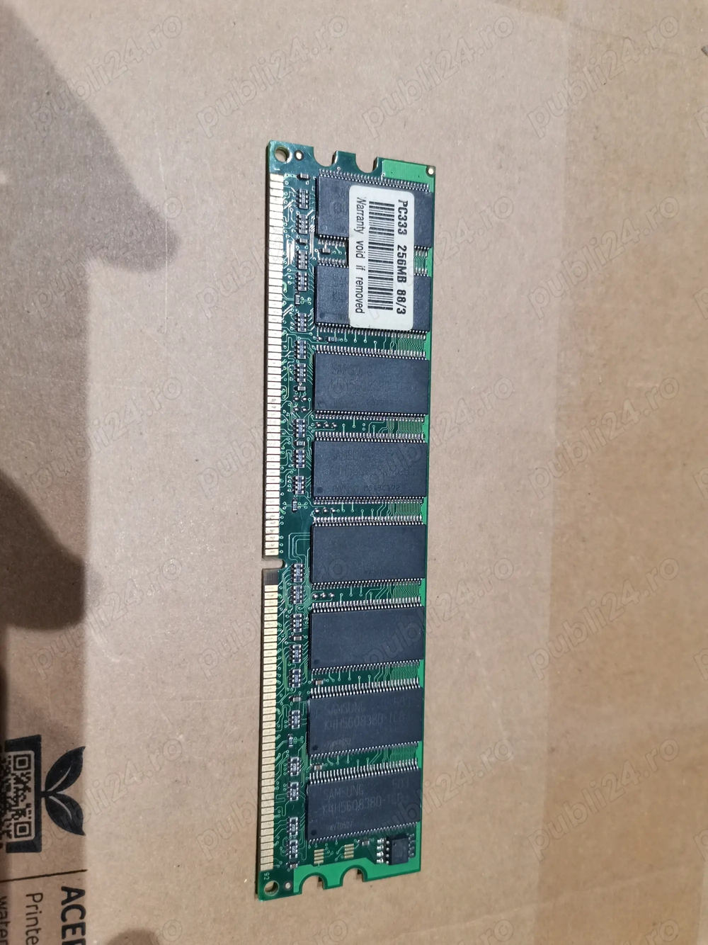 Ram Samsung K4H560838D-TCB3 256MB DDR SDRAM PC333