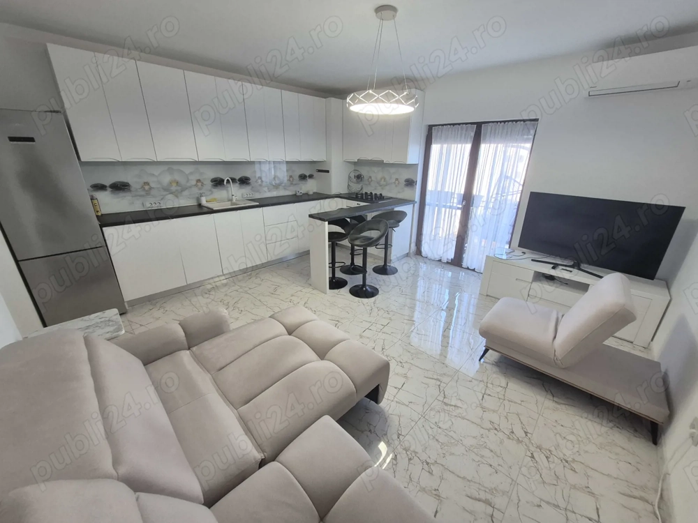 2 Cam-Nou-Lux-Unitatea Militara-Mobilat-Balcon-1 loc Parcare -109.500 Euro! Negociabil