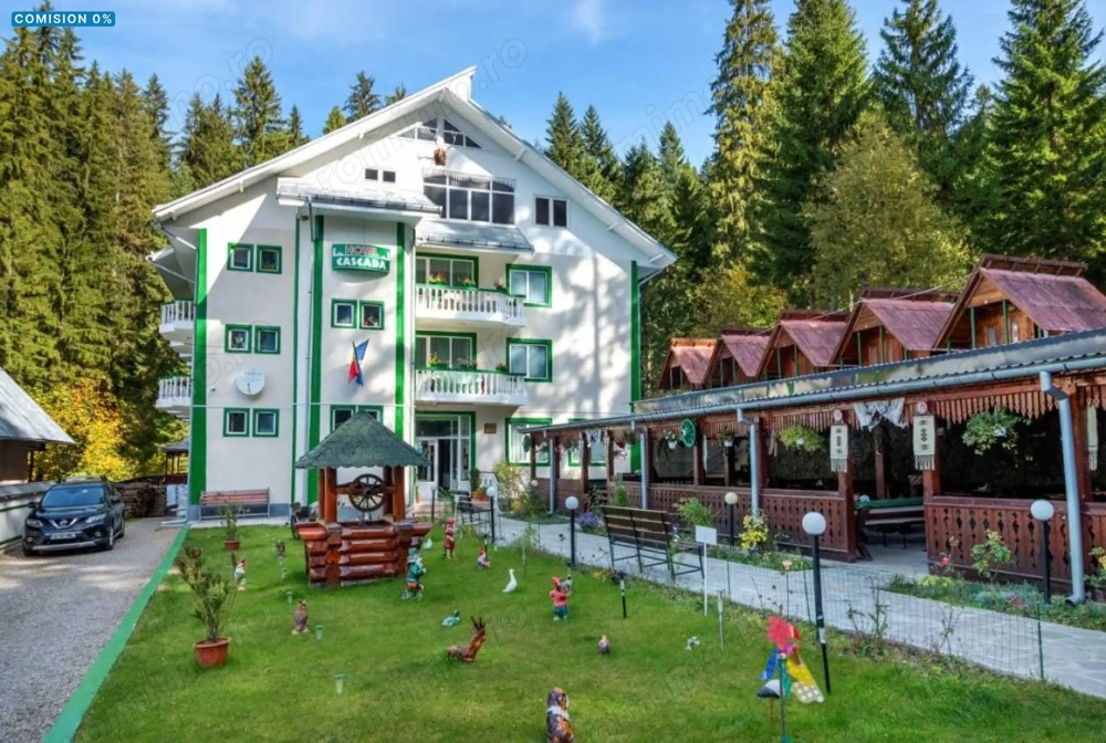 Cascada Hotel for sale, 24 Rooms, Durău Resort, Neamț