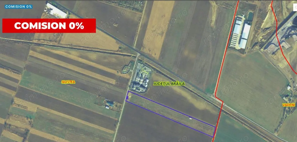 Teren 28.421 mp - autorizație de construcție