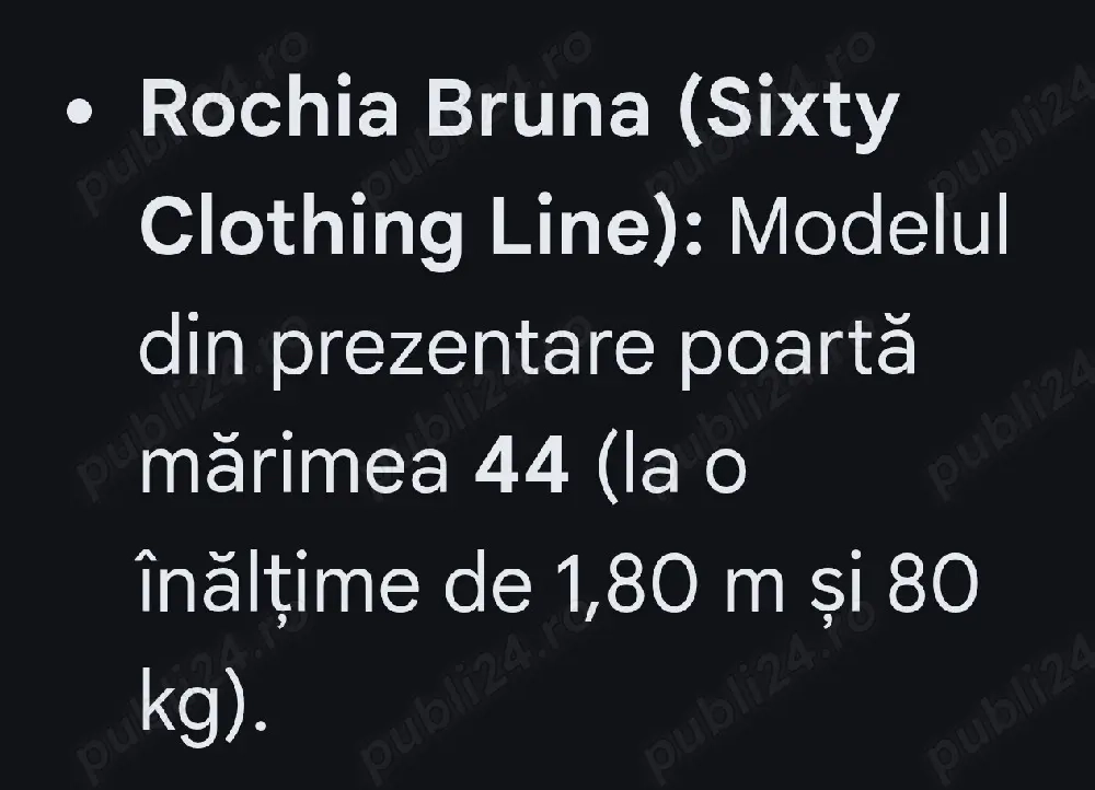    Rochie elegantă mărimea 44.