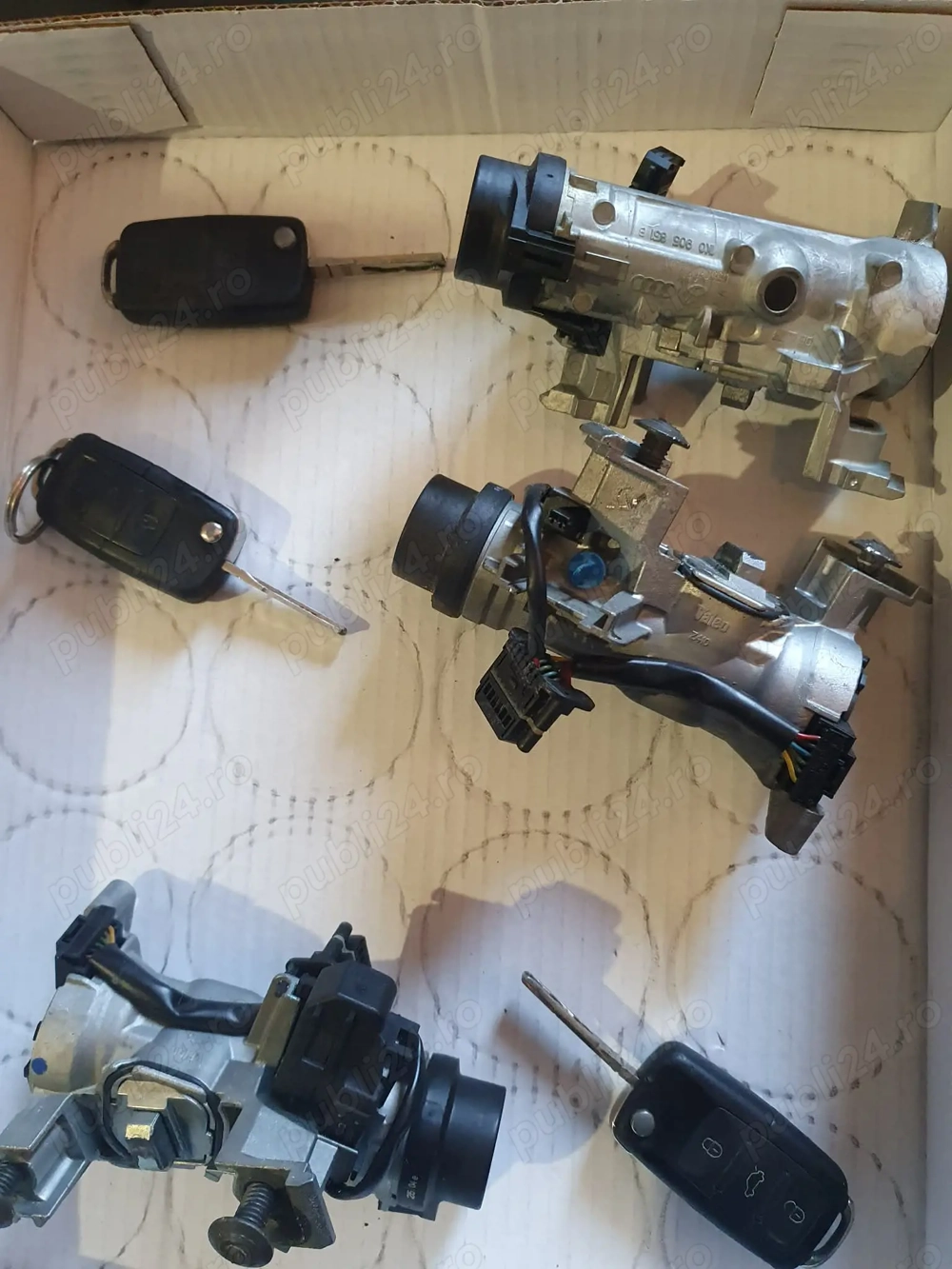 Contact cu cheie vw golf 5 touran skoda 2