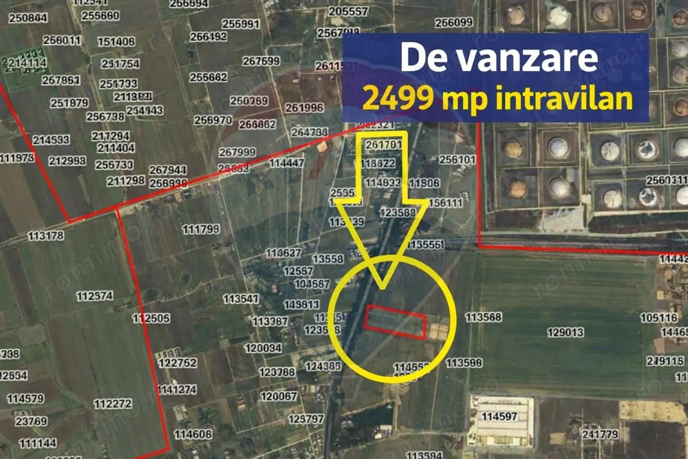 De vanzare teren in Lazu Constanta