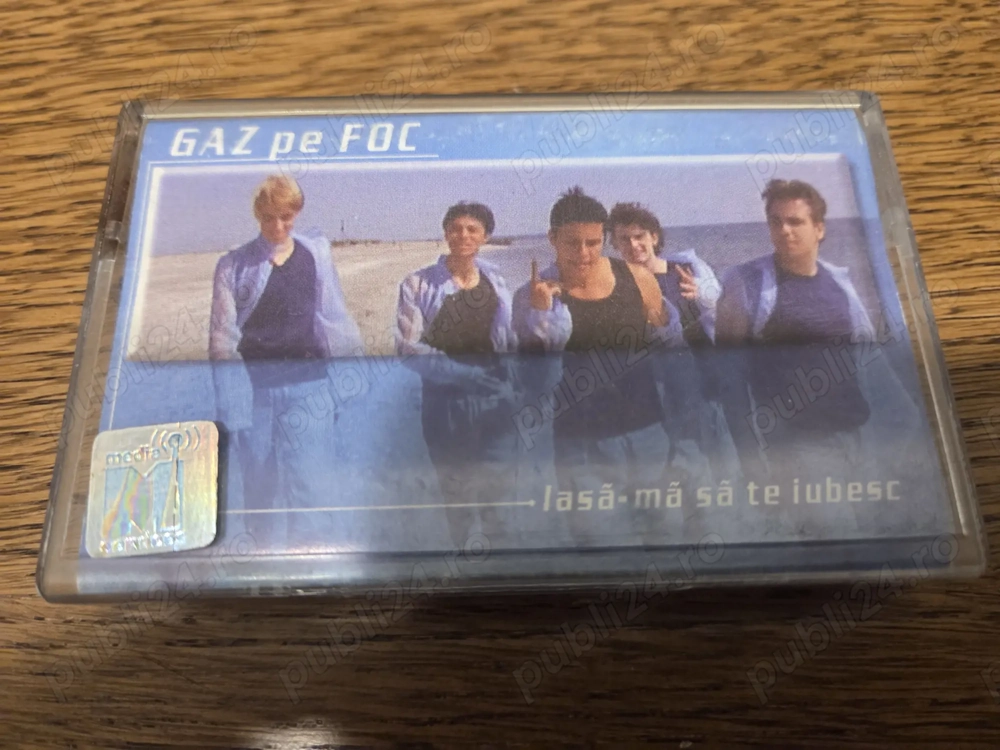 Caseta Gaz Pe Foc - Lasa-ma sa te iubesc , originala