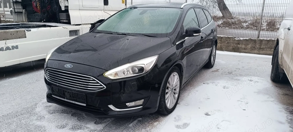 Ford Focus Tournier Titanium, 2015, 1.5 Tdci, Euro6 fara AdBlue, Cutie automata, Carte service