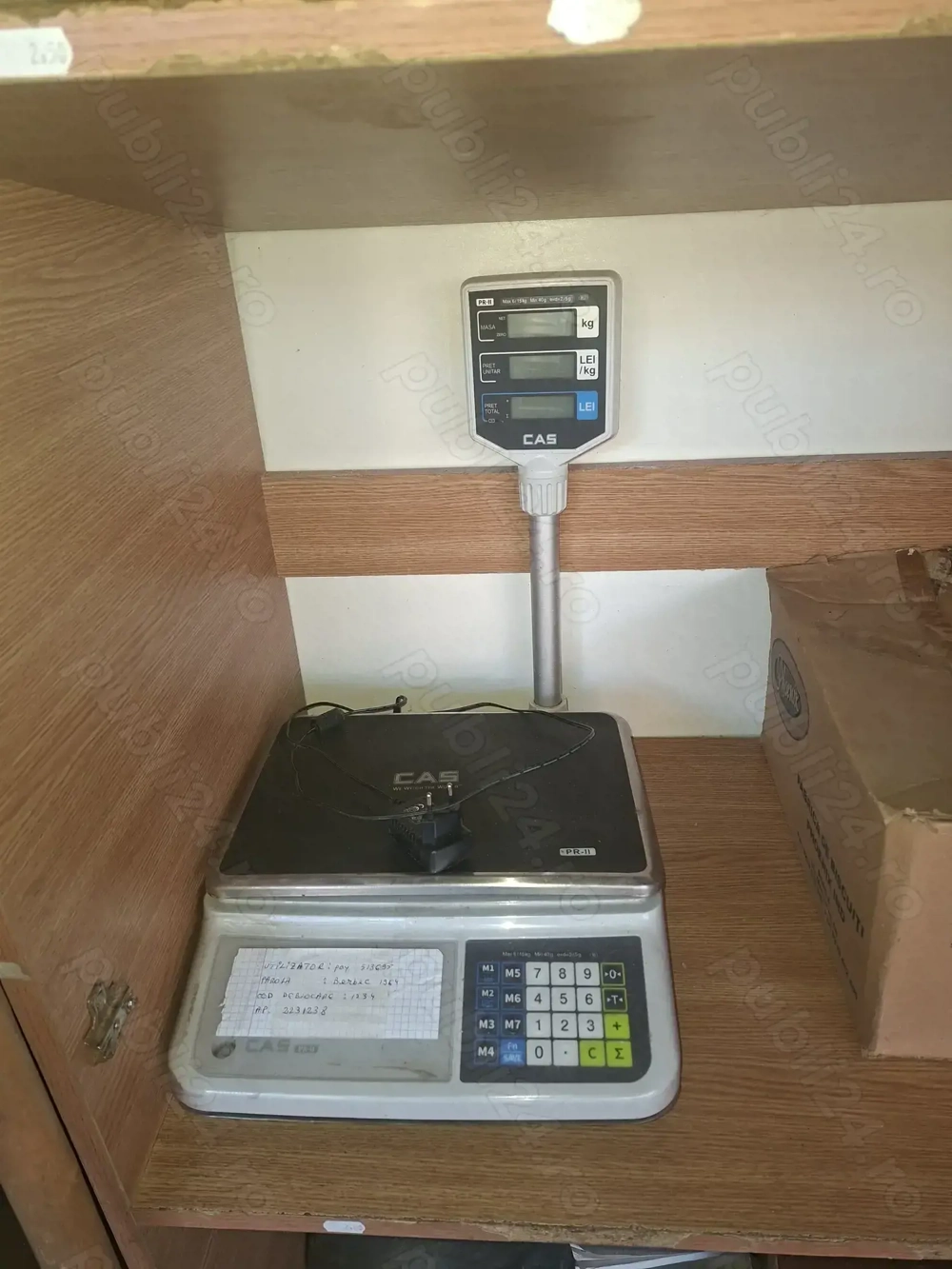 Cantar electronic CAS ca nou