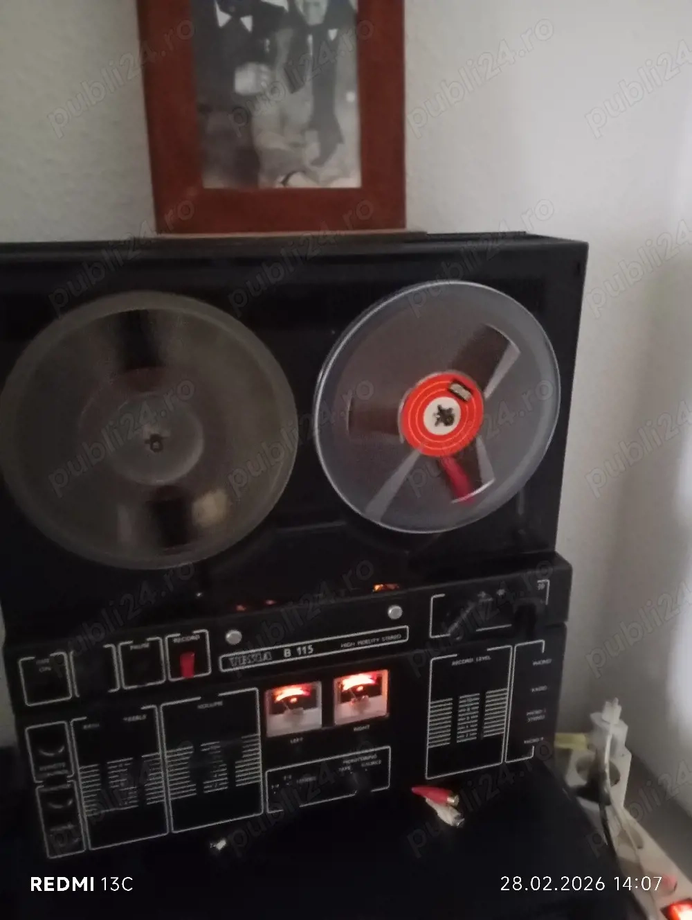 vind Magnetofon Teslă B115