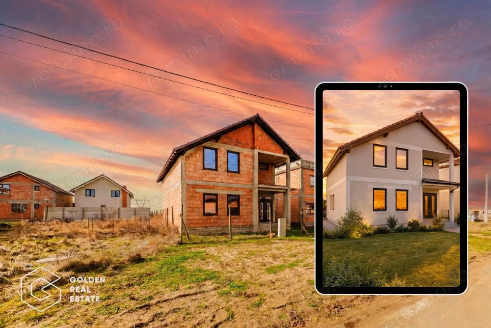 Casa  P+M  in  Fantanele,  ideală pentru personalizare