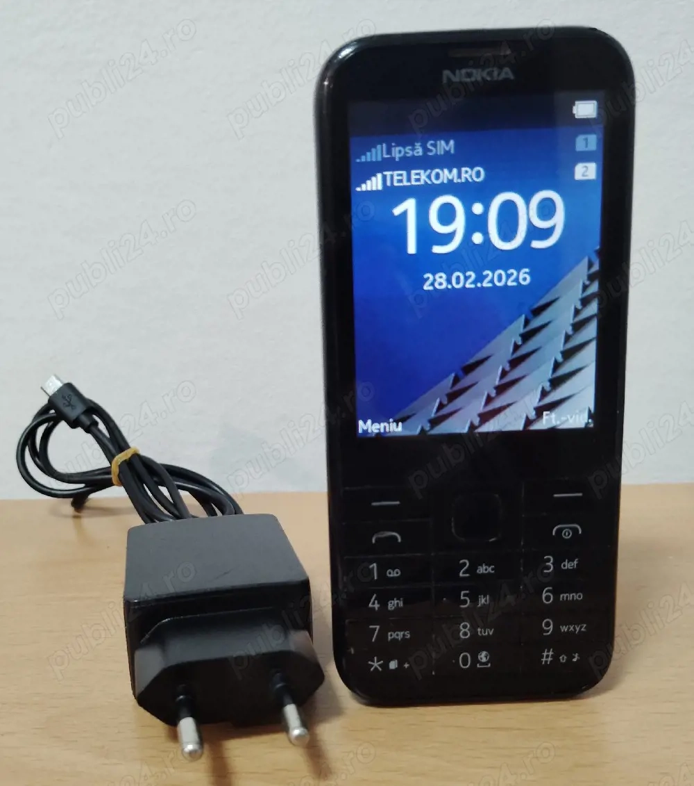 Vând Telefon NOKIA 225 RM1011,Dual SIM,Liber de Rețea.