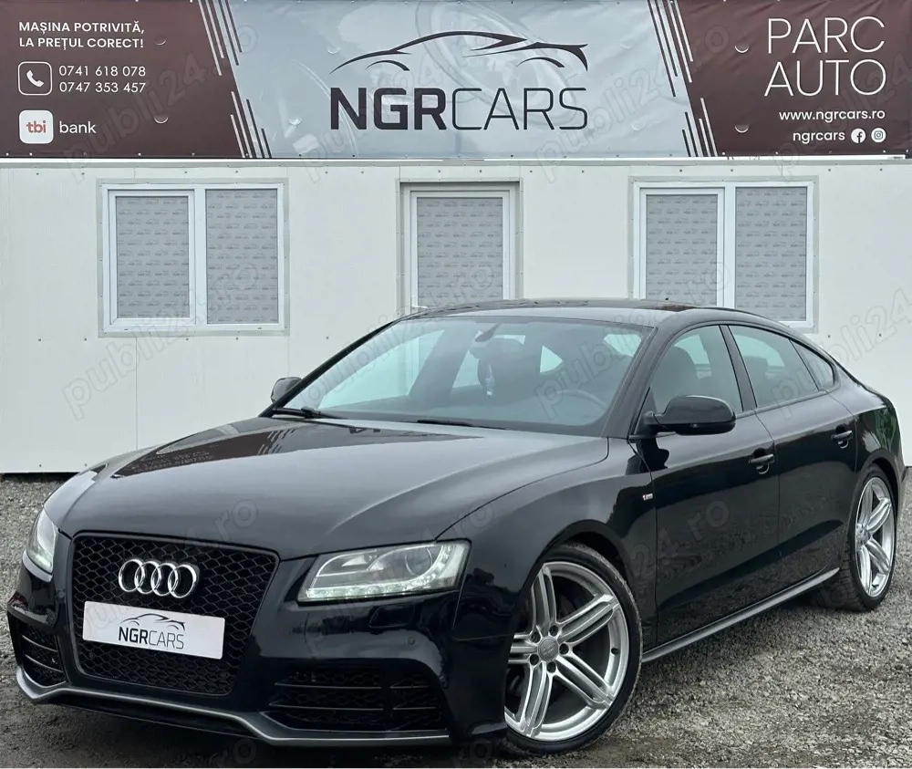 Audi A5 2.0 TFSI Quattro S-tronic Individual S-Line Plus 2011 Sportback RATE   TRANSPORT   NUMERE