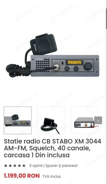 Vand statie CB radio Stabo XM3044