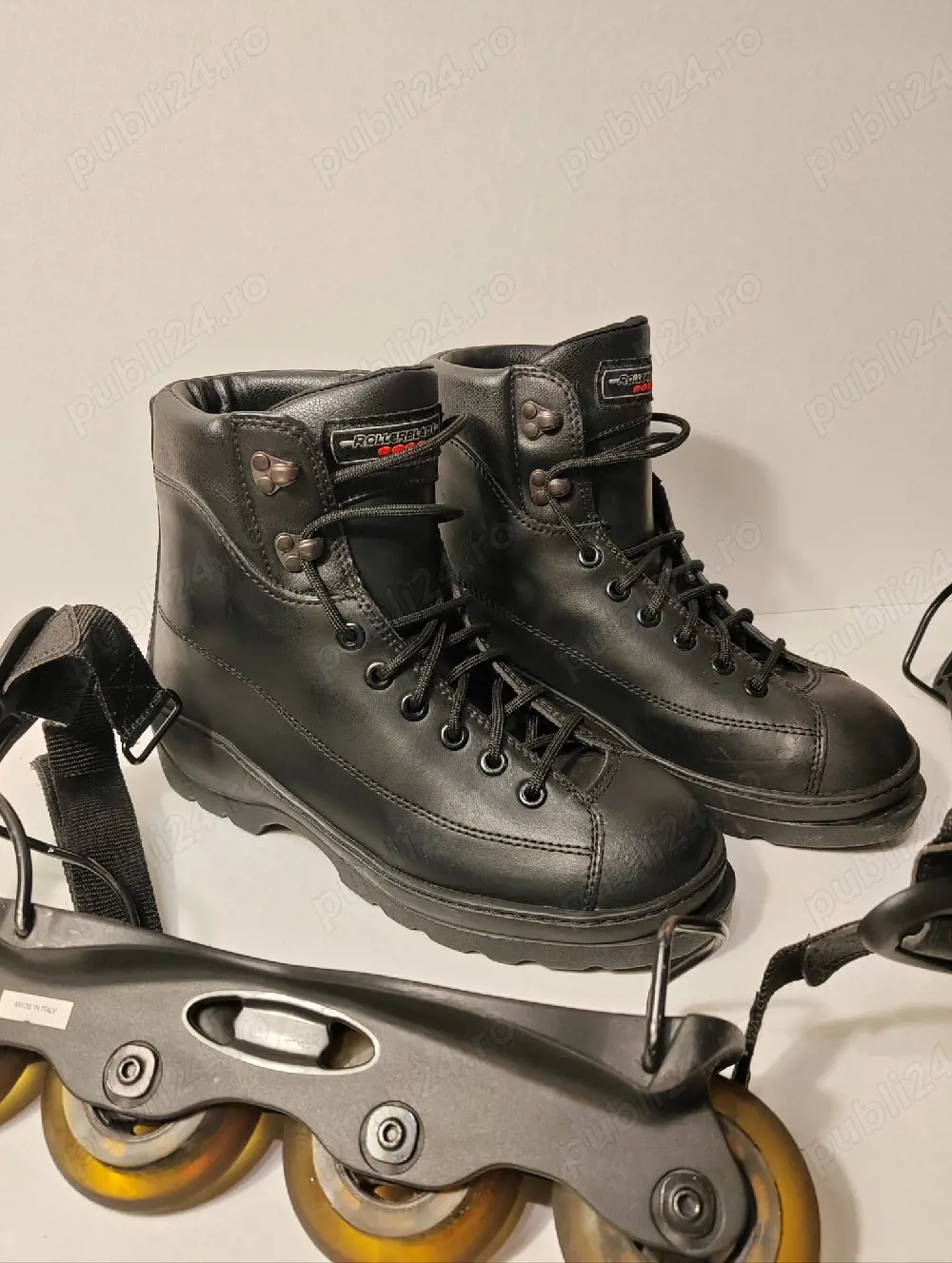 Role Piele ROLLERBLADE 41 - Made in Italy - Roti 80A - Originale