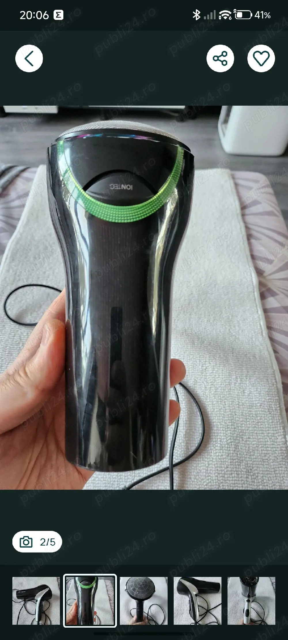 uscator par Braun satin hair 7