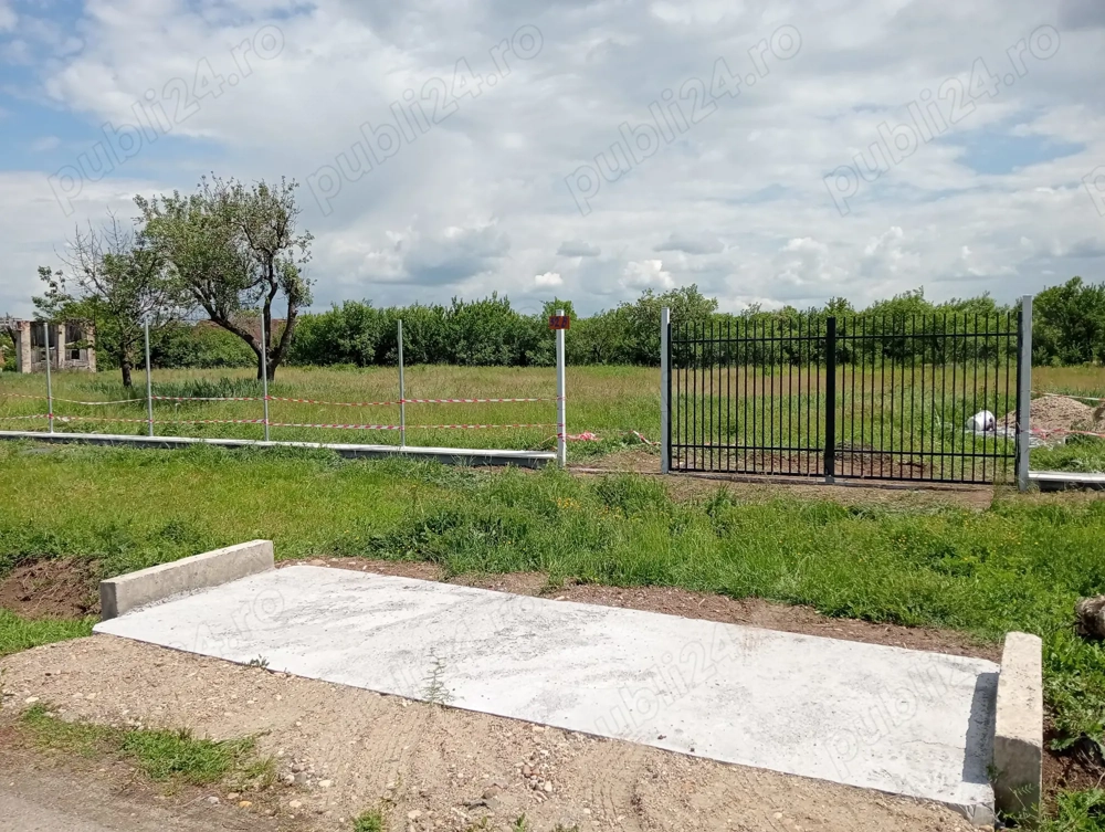 Vând 1154 mp teren intravilan construcții sat Alioș Timis intabulat 17000 euro 