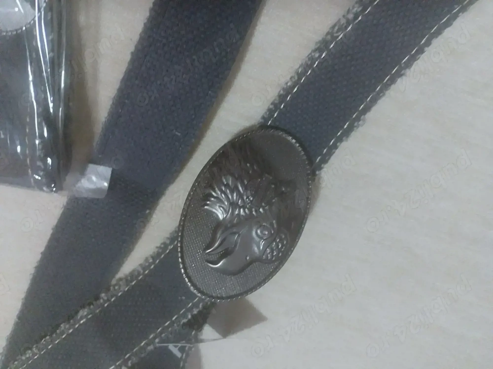 Curea unisex material tesut