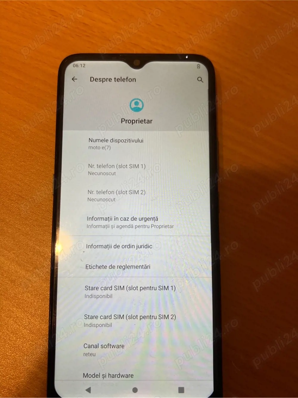 motorola e7 impecabil ieftin 
