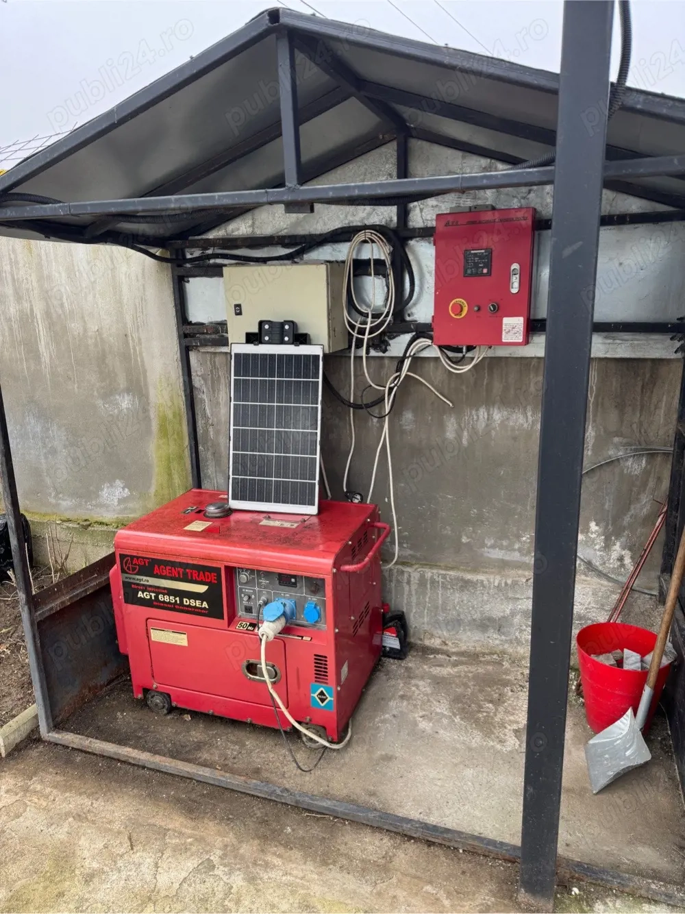 Vand generator DIESEL AGT 6851DSEAATS 5kw(5kva) monofazat de tip stand-by cu pornire automata