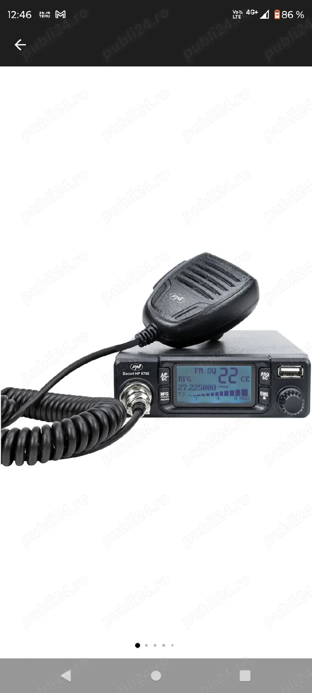 Stație radio cb PNI 9700