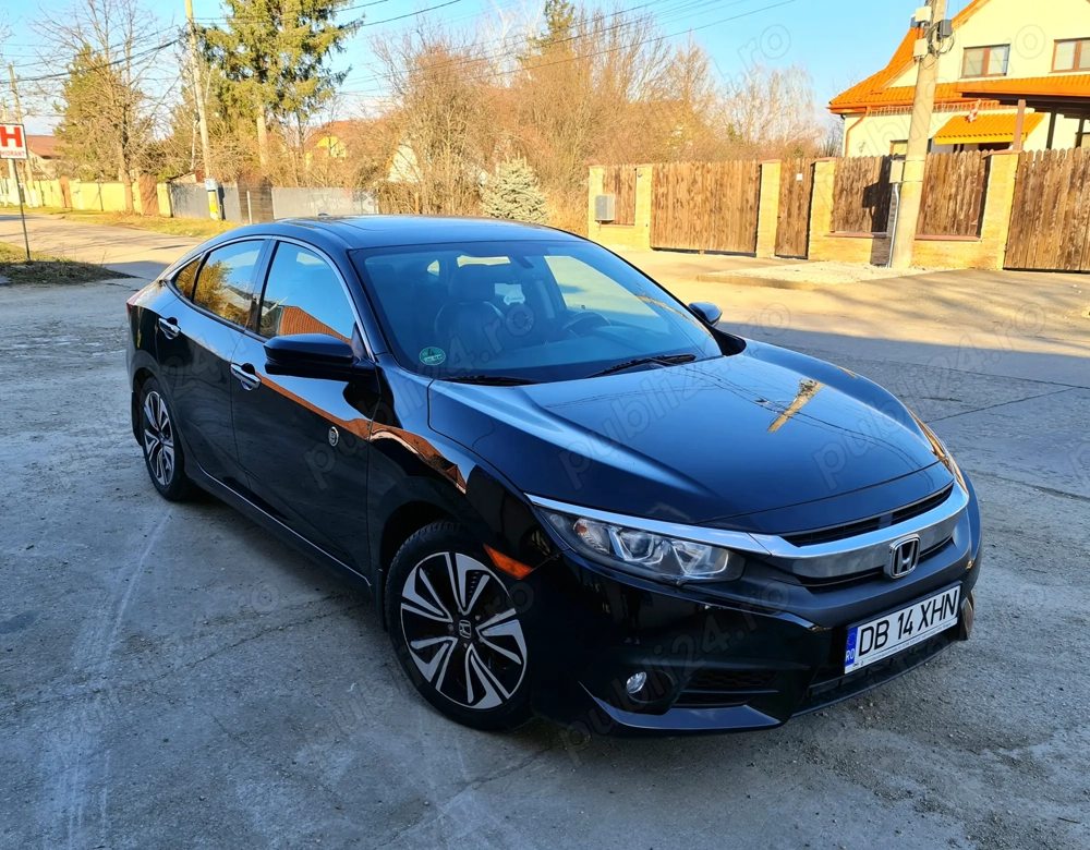 Honda Civic X sedan 2017, 1.5 benzina, 180cp, cutie automata CVT