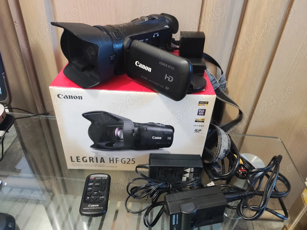 Camera video semi-profesionala Full HD, Canon Legria HF G25